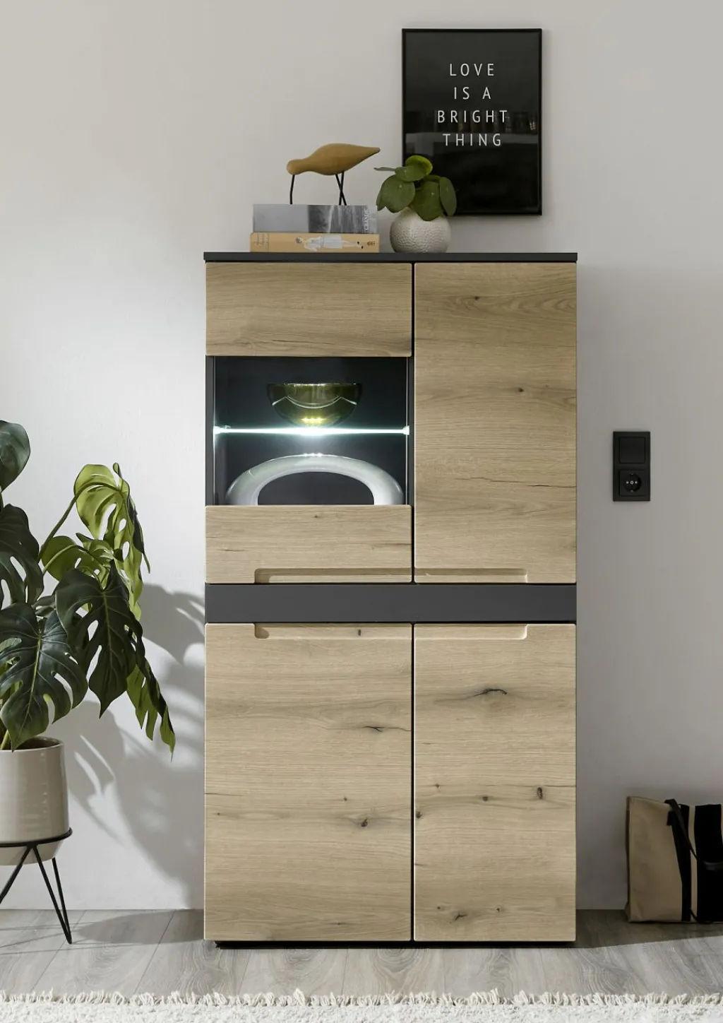 HBZ Bahuts Hauts<Bahut haut vitrine CORK
