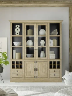 IMV Vaisseliers<Bahut haut vitrine CORNWALL 58