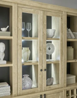IMV Vaisseliers<Bahut haut vitrine CORNWALL 58