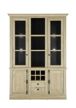 IMV Vaisseliers<Bahut haut vitrine CORNWALL 57