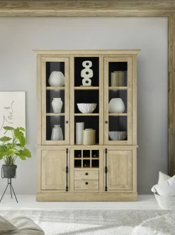 IMV Vaisseliers<Bahut haut vitrine CORNWALL 57