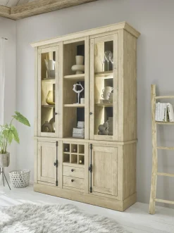 IMV Vaisseliers<Bahut haut vitrine CORNWALL 57