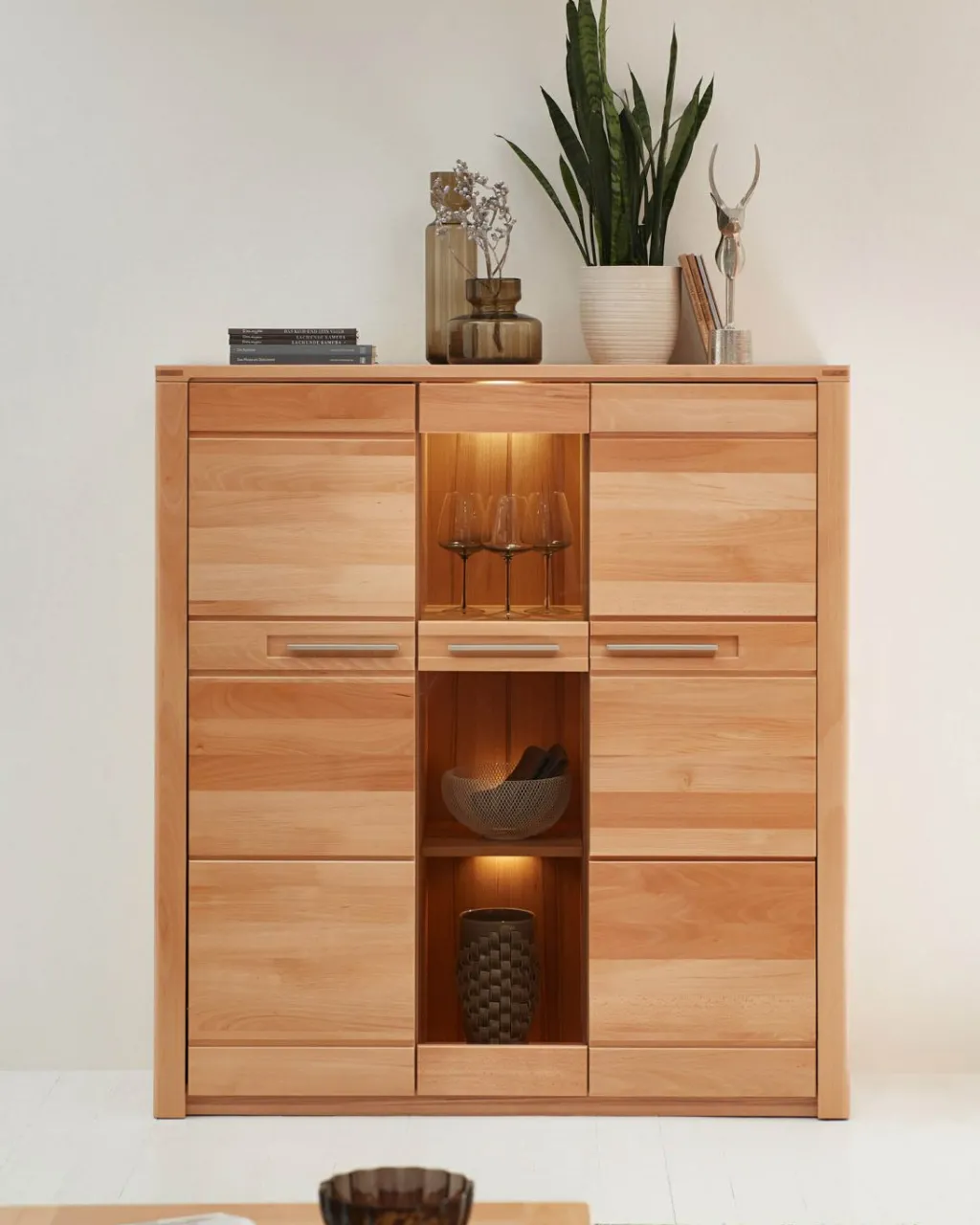 Innostyle Bahuts Hauts<Bahut haut vitrine NATHANIAL