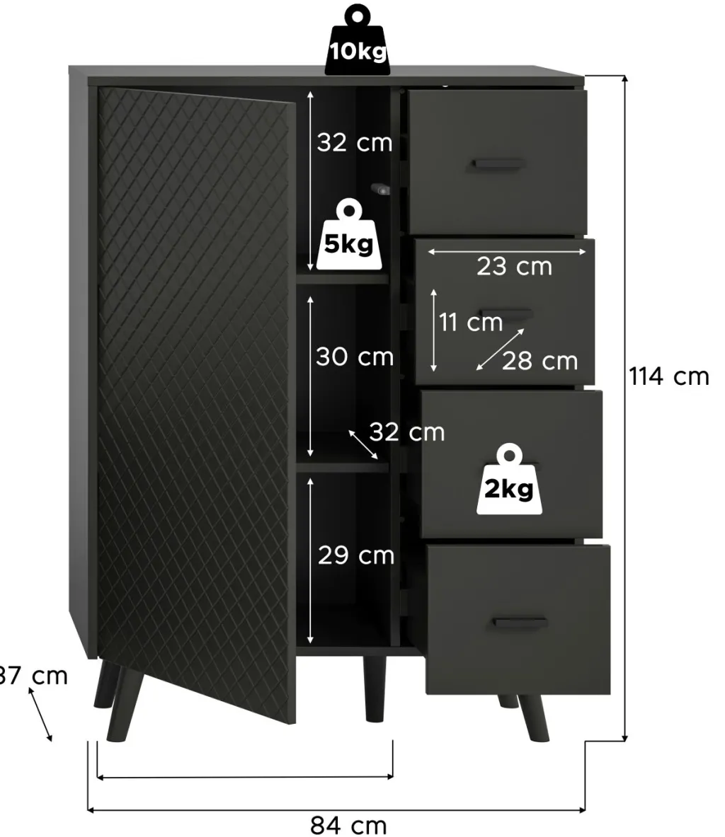Xonox Bahuts|Commodes Combinées<Bahut LINEA