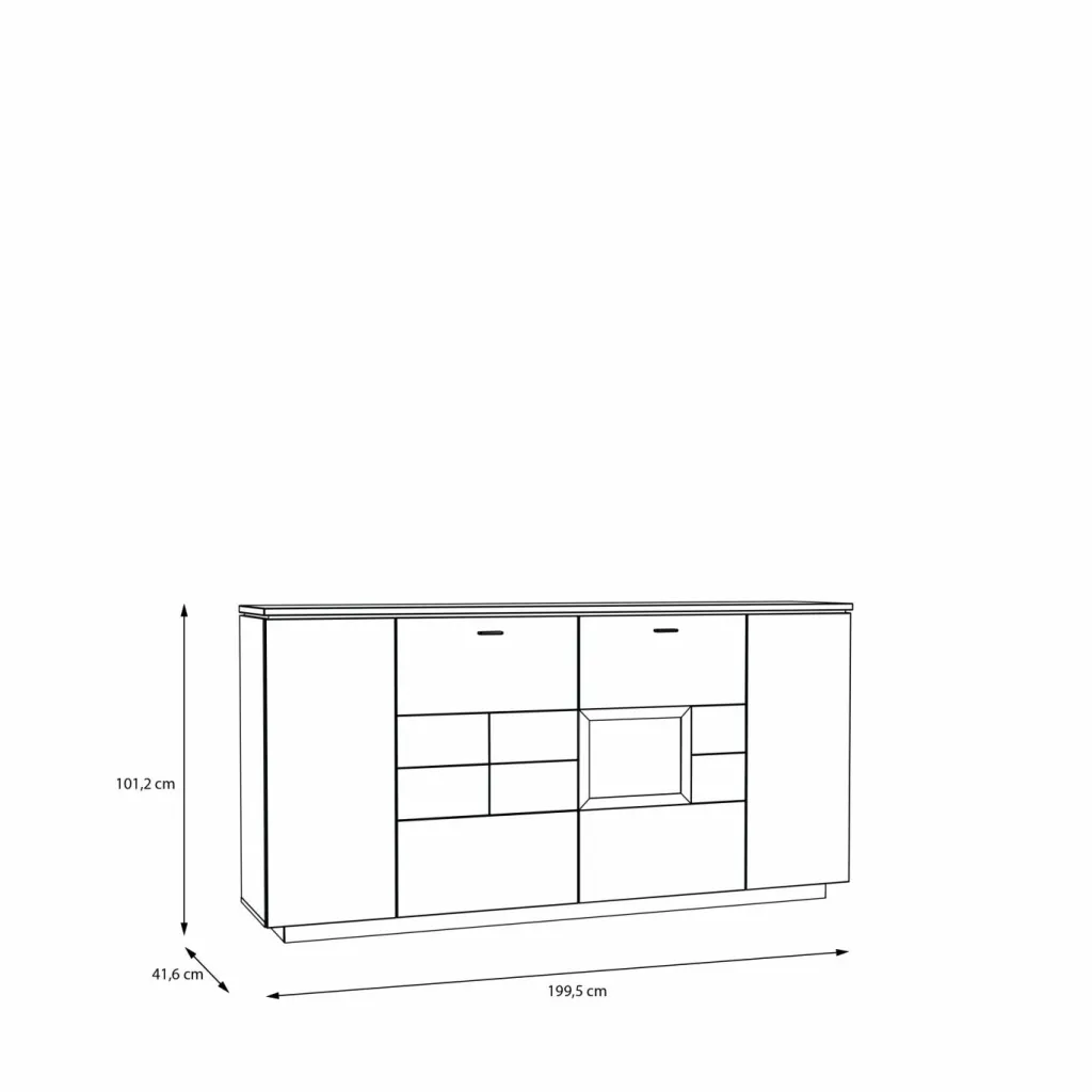 Forte Commodes Avec Portes|Bahuts<Bahut LOUOTO