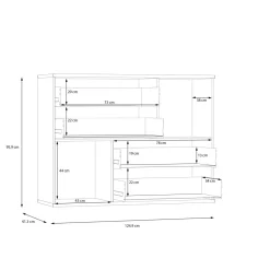 Forte Commodes Combinées|Bahuts<Bahut SKIVE