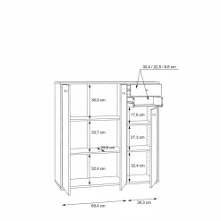 Forte Commodes Combinées|Bahuts<Bahut TEMPRA 2