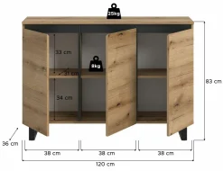 Xonox Commodes Avec Portes|Bahuts<Bahut TOMASA