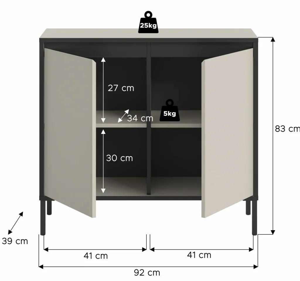 Xonox Commodes Avec Portes|Bahuts<Bahut TRON