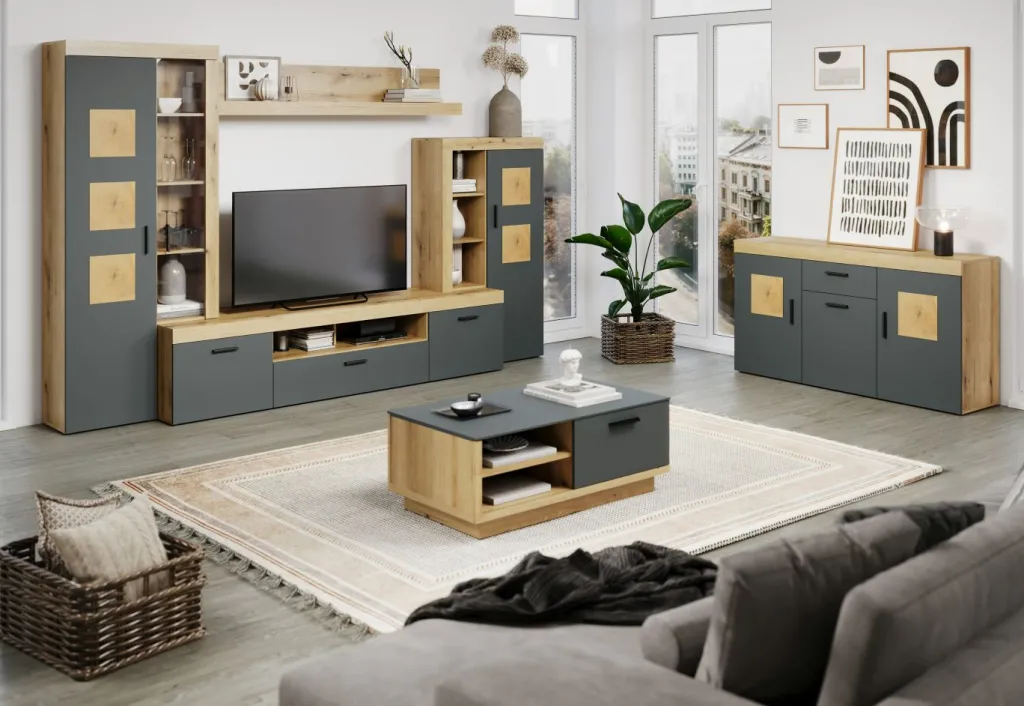 Trendteam Armoires Tv|Bahuts Bas<Banc TV FUKUI