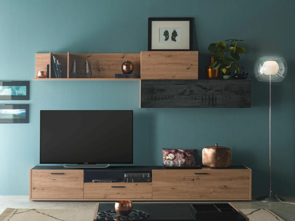 Composad Armoires Tv|Bahuts Bas<Banc TV VITRUVIA