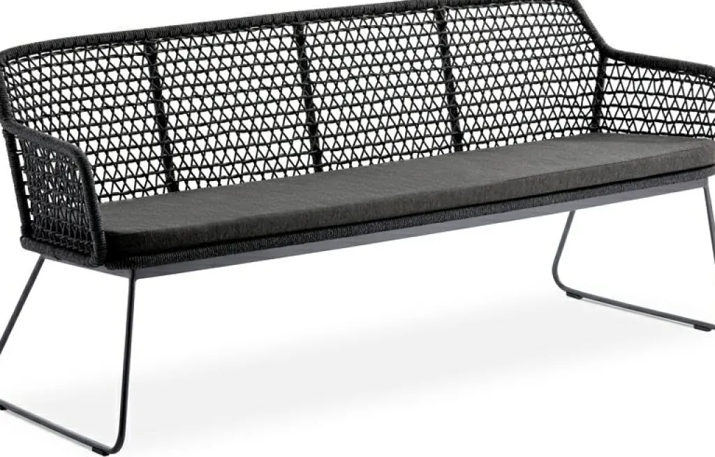Niehoff Bancs De Jardin<Banquette tressée KUBU