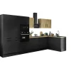 Bega BBK Cuisines Équipées|Afficher Blocs Cuisine<Bloc cuisine avec électroménager CORNWALL (cuisine d'angle-four-réfrigérateur-micro-ondes-armoire coulissante) IV