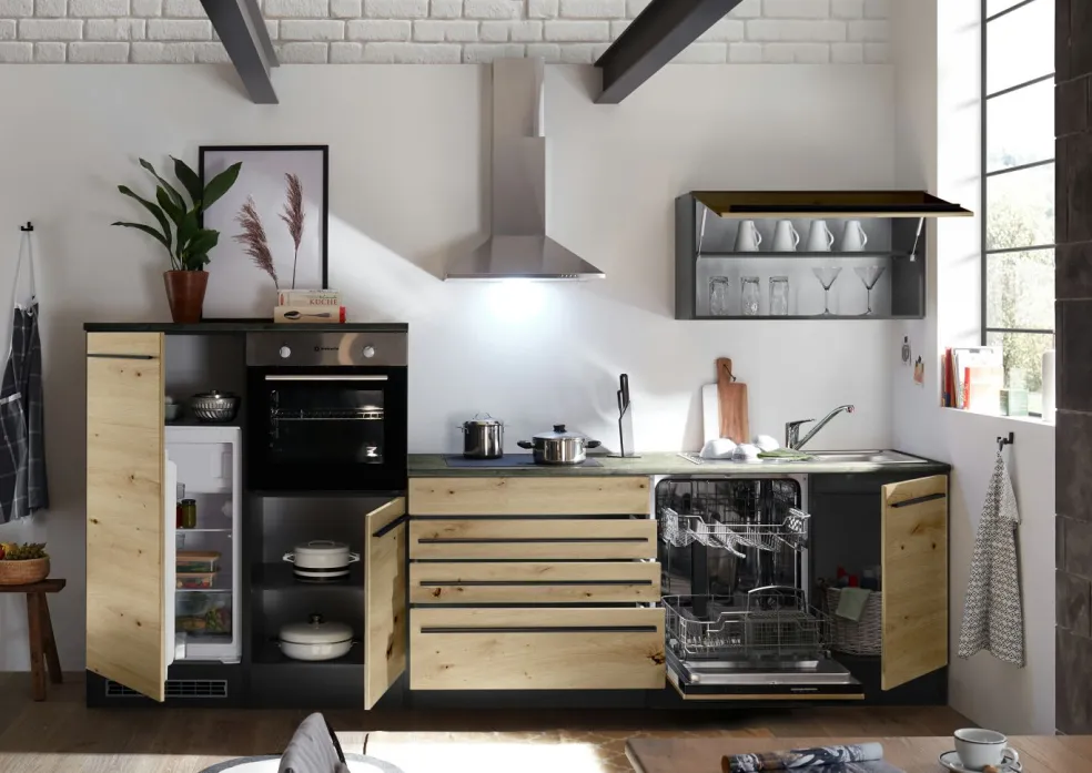 Bloc cuisine avec électroménager JAZZ 4 (bloc cuisine) II