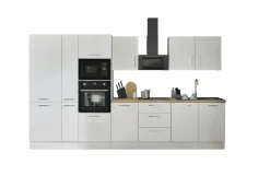 Bega BBK Afficher Blocs Cuisine|Cuisines Équipées<Bloc cuisine avec électroménager CORNWALL (bloc cuisine-four-réfrigérateur-micro-ondes-armoire coulissante) II