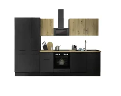 Bega BBK Cuisines Équipées|Afficher Blocs Cuisine<Bloc cuisine avec électroménager CORNWALL (bloc cuisine-lave-vaisselle-réfrigérateur-armoire à provisions) IV