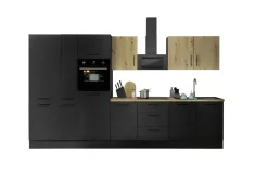 Bloc cuisine avec électroménager CORNWALL (bloc cuisine-four-réfrigérateur-armoire coulissante) VIII
