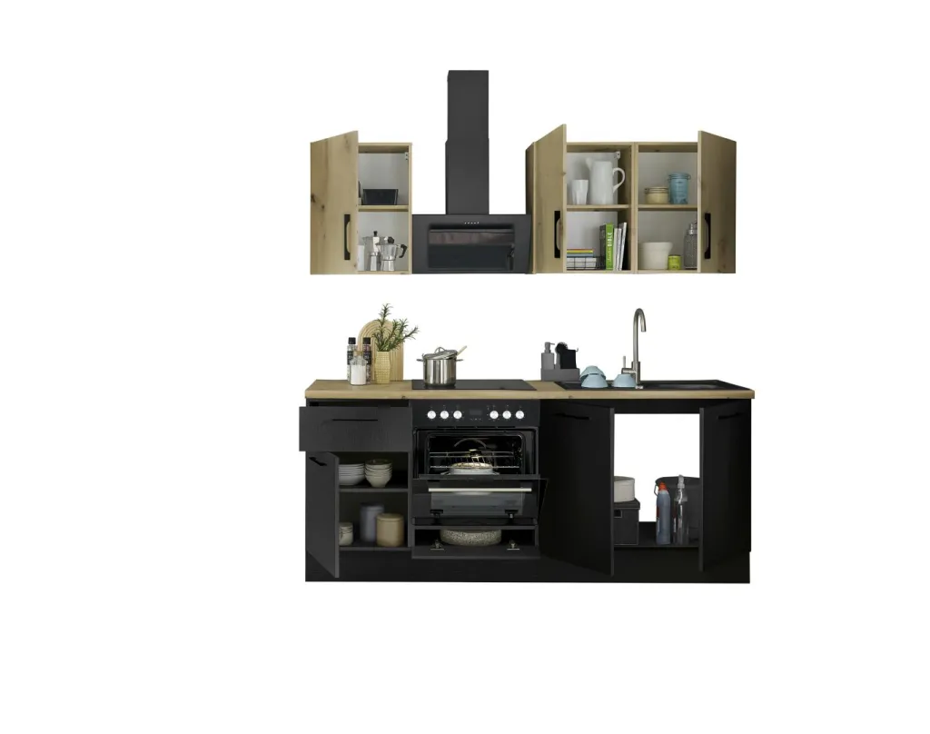 Bega BBK Cuisines Équipées|Afficher Blocs Cuisine<Bloc cuisine avec électroménager CORNWALL (bloc cuisine) IV