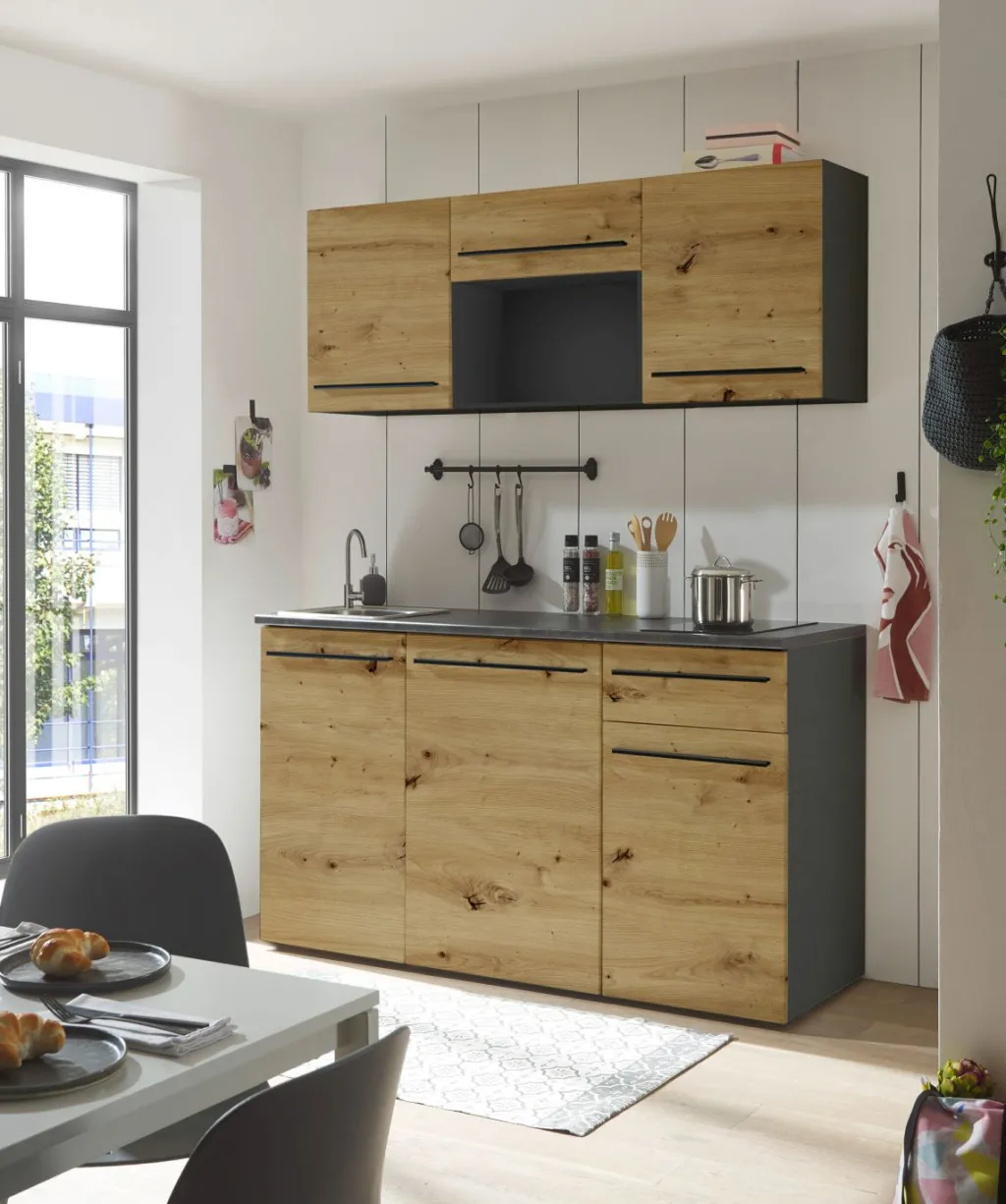 Bega BBK Meubles De Cuisine Jazz|Afficher Blocs Cuisine<Bloc cuisine avec électroménager JAZZ SINGLE Z 160