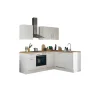 Bega BBK Cuisines Équipées|Afficher Blocs Cuisine<Bloc cuisine avec électroménager CORNWALL (cuisine d'angle-lave-vaisselle) I