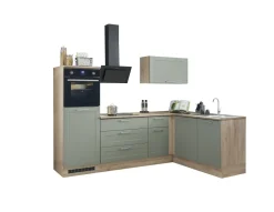 Bega BBK Cuisines Équipées|Afficher Blocs Cuisine<Bloc cuisine avec électroménager HASTINGS (cuisine d'angle - meuble colonne) II