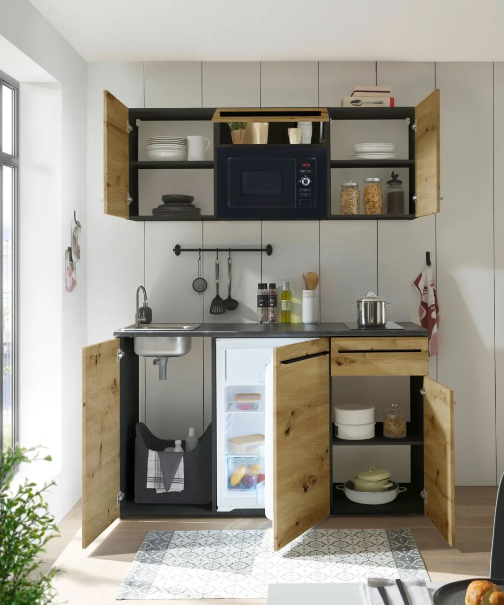 Bega BBK Meubles De Cuisine Jazz|Cuisines Équipées<Bloc cuisine avec électroménager JAZZ SINGLE (Zeile) III
