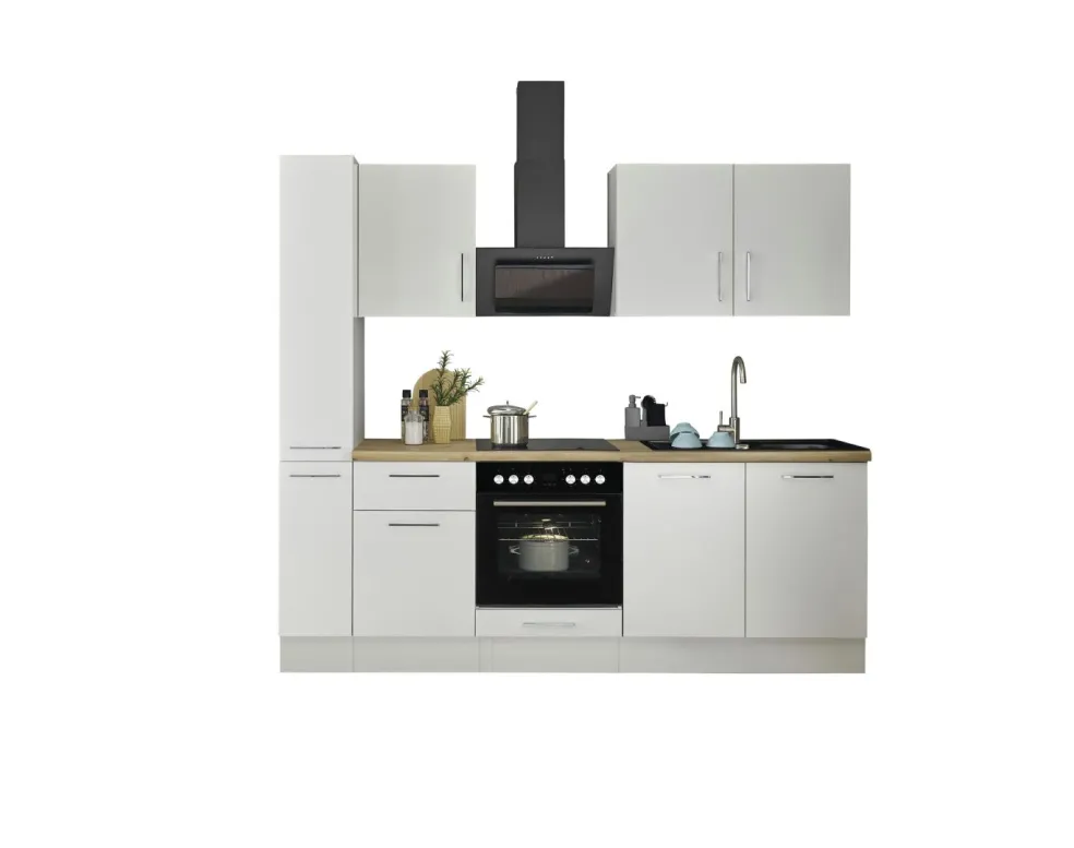 Bloc cuisine avec électroménager CORNWALL (bloc cuisine-armoire coulissante) II
