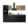 Bloc cuisine avec électroménager CORNWALL (bloc cuisine-four-réfrigérateur) X