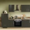 Menke Cuisines Équipées|Afficher Blocs Cuisine<Bloc cuisine avec électroménager KONSTANZA