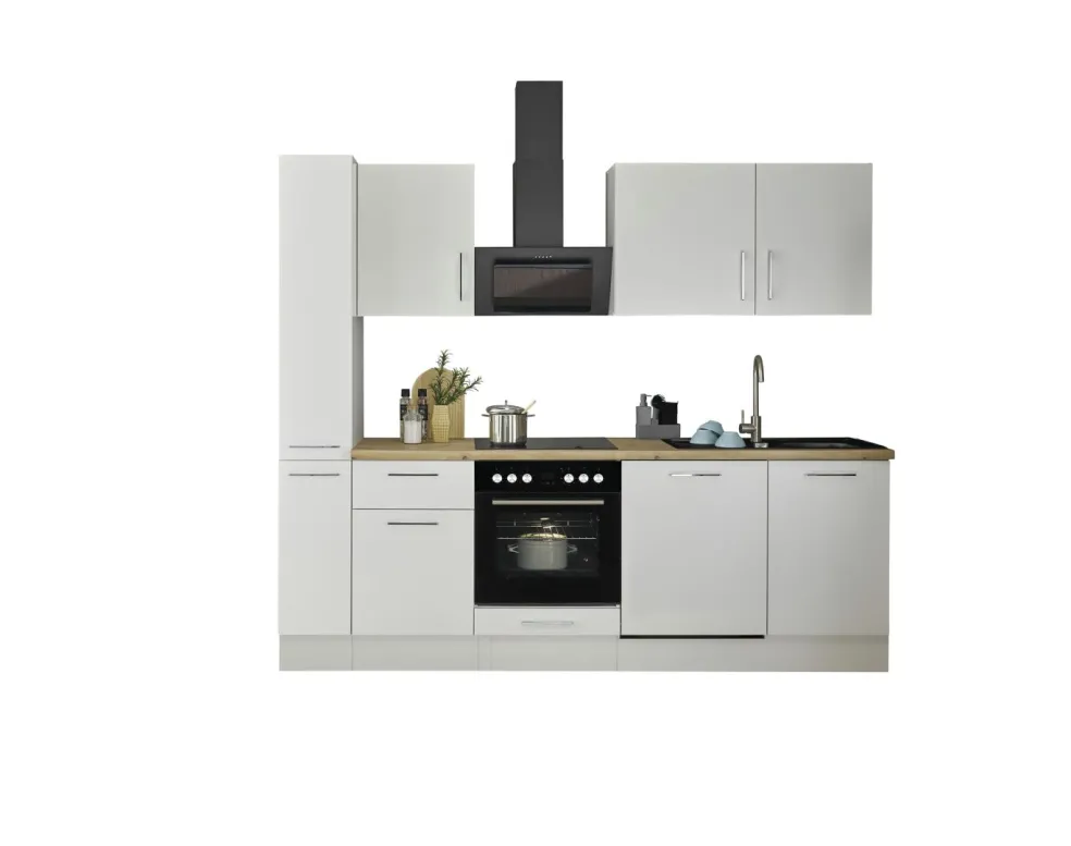 Bloc cuisine avec électroménager CORNWALL (bloc cuisine-armoire coulissante-lave-vaisselle) II