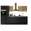 Bega BBK Cuisines Équipées|Afficher Blocs Cuisine<Bloc cuisine avec électroménager CORNWALL (bloc cuisine-four-réfrigérateur-armoire coulissante) V
