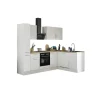Bloc cuisine avec électroménager CORNWALL (cuisine d'angle-armoire coulissante-lave-vaisselle) II