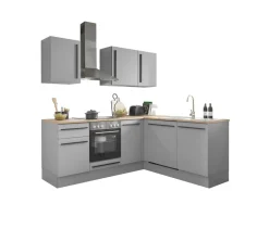 Bega BBK Cuisines Équipées|Afficher Blocs Cuisine<Bloc cuisine avec électroménager MANCHESTER (angle) I
