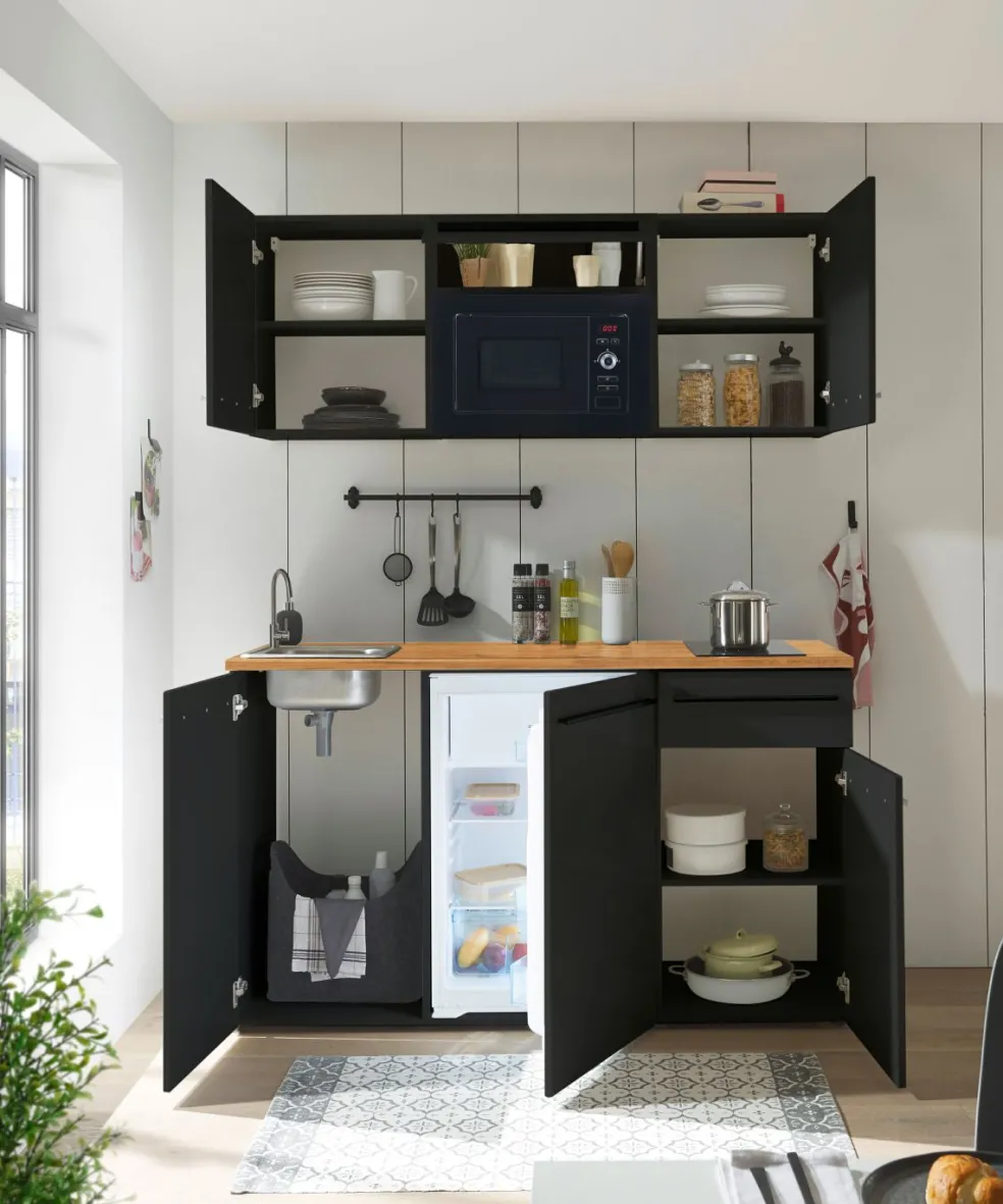 Bloc cuisine avec électroménager JAZZ SINGLE (bloc) II