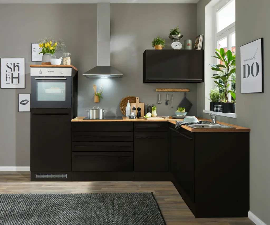Bega BBK Meubles De Cuisine Jazz|Cuisines Équipées<Bloc cuisine avec électroménager JAZZ 6 (cuisine d'angle) I