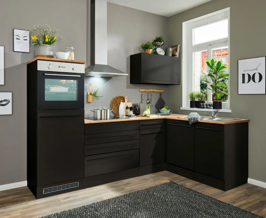Bega BBK Meubles De Cuisine Jazz|Cuisines Équipées<Bloc cuisine avec électroménager JAZZ 6 (cuisine d'angle) I