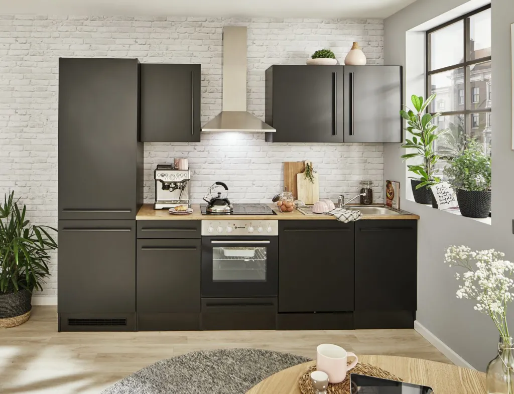 Bega BBK Meubles De Cuisine Jazz|Cuisines Équipées<Bloc cuisine avec électroménager JAZZ 8 (bloc cuisine-réfrigérateur) II