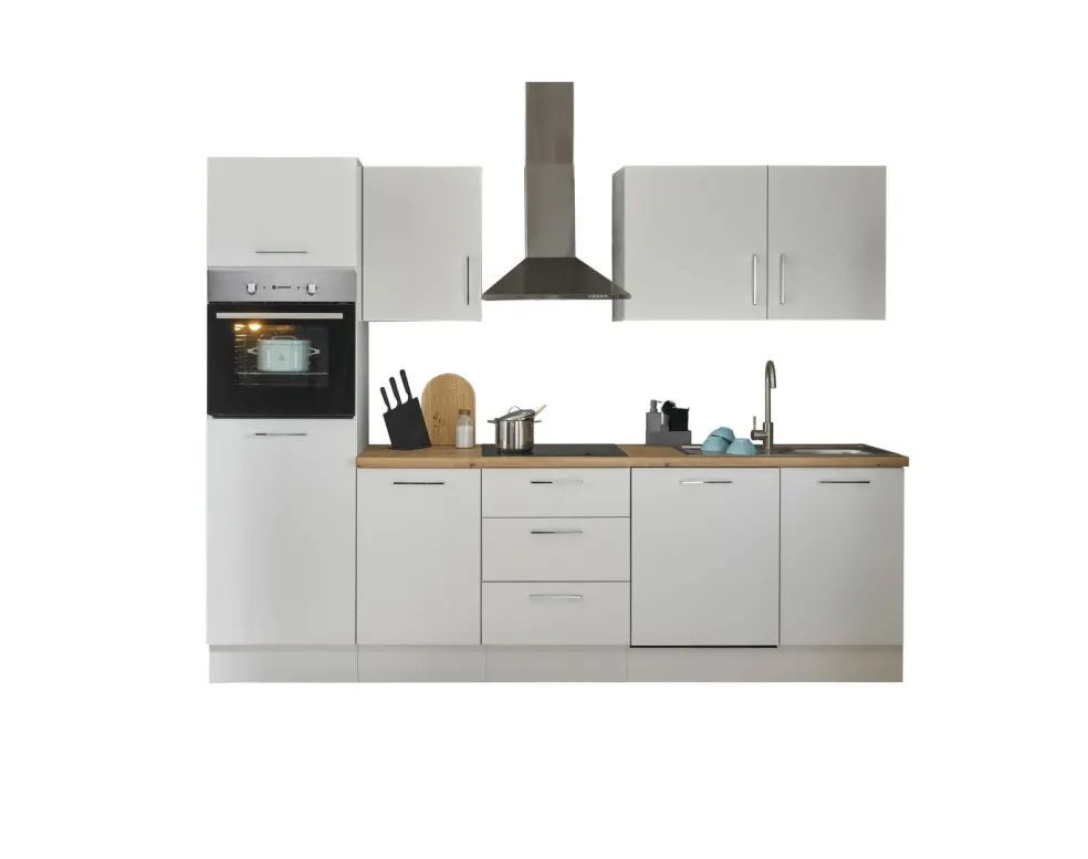 Bloc cuisine avec électroménager CORNWALL (bloc cuisine-four-réfrigérateur) III