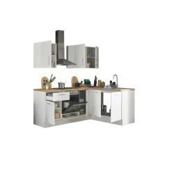 Bega BBK Cuisines Équipées|Afficher Blocs Cuisine<Bloc cuisine avec électroménager CORNWALL (cuisine d'angle) I
