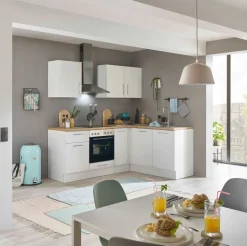 Bega BBK Cuisines Équipées|Afficher Blocs Cuisine<Bloc cuisine avec électroménager CORNWALL (cuisine d'angle) I