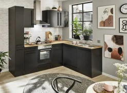Bega BBK Meubles De Cuisine Jazz|Cuisines Équipées<Bloc cuisine avec électroménager JAZZ 8 (cuisine d'angle-armoire coulissante) II