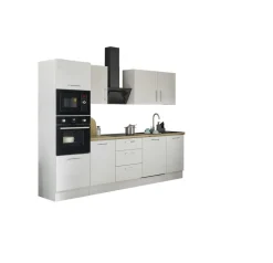Bega BBK Cuisines Équipées|Afficher Blocs Cuisine<Bloc cuisine avec électroménager CORNWALL (bloc cuisine-four-micro-ondes) IV