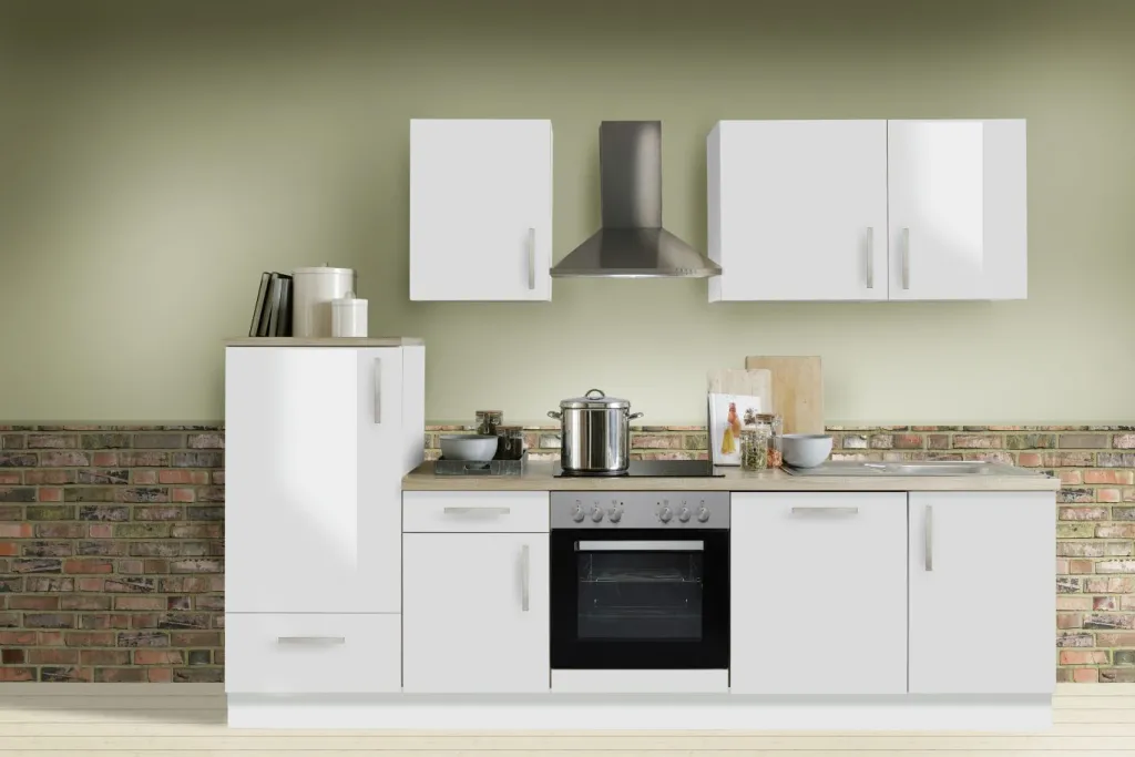 Menke Cuisines Équipées|Afficher Blocs Cuisine<Bloc cuisine avec électroménager GALATI