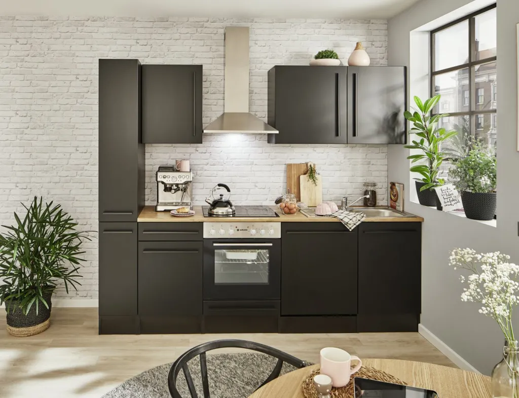 Bega BBK Meubles De Cuisine Jazz|Cuisines Équipées<Bloc cuisine avec électroménager JAZZ 8 (bloc cuisine - armoire coulissante) II