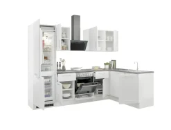 Bega BBK Cuisines Équipées|Afficher Blocs Cuisine<Bloc cuisine avec électroménager HASTINGS (cuisine d'angle-réfrigérateur) I
