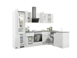 Bega BBK Cuisines Équipées|Afficher Blocs Cuisine<Bloc cuisine avec électroménager HASTINGS (cuisine d'angle-réfrigérateur) I