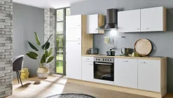Menke Cuisines Équipées|Afficher Blocs Cuisine<Bloc cuisine avec électroménager KARLSBURG