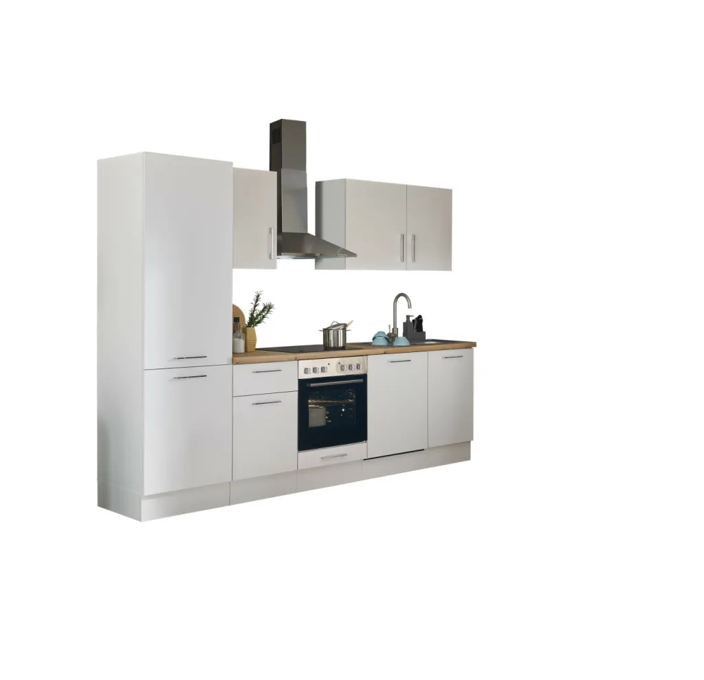 Bega BBK Cuisines Équipées|Afficher Blocs Cuisine<Bloc cuisine avec électroménager CORNWALL (bloc cuisine-lave-vaisselle-réfrigérateur) I