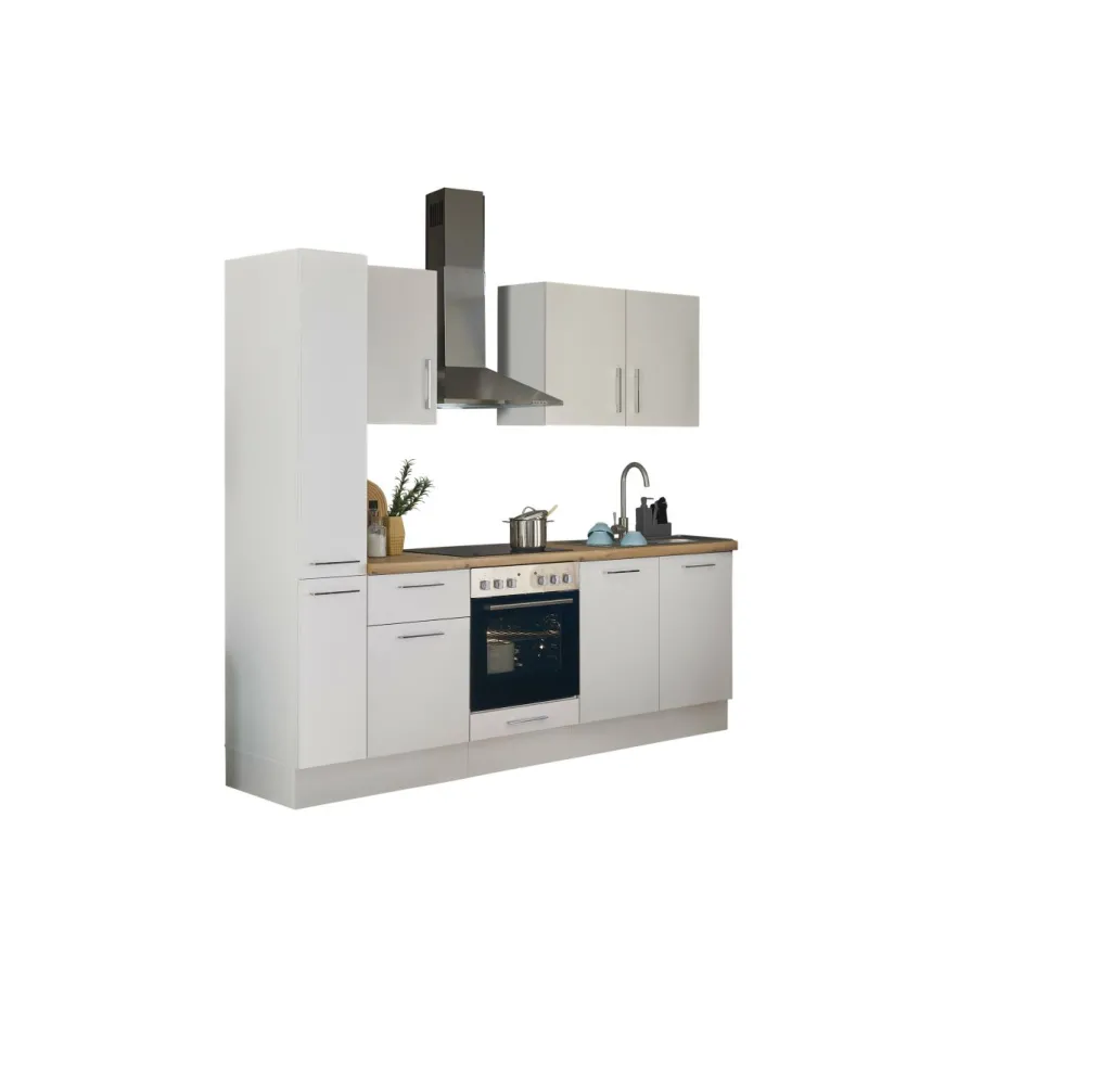 Bega BBK Cuisines Équipées|Afficher Blocs Cuisine<Bloc cuisine avec électroménager CORNWALL (bloc cuisine-armoire coulissante) I