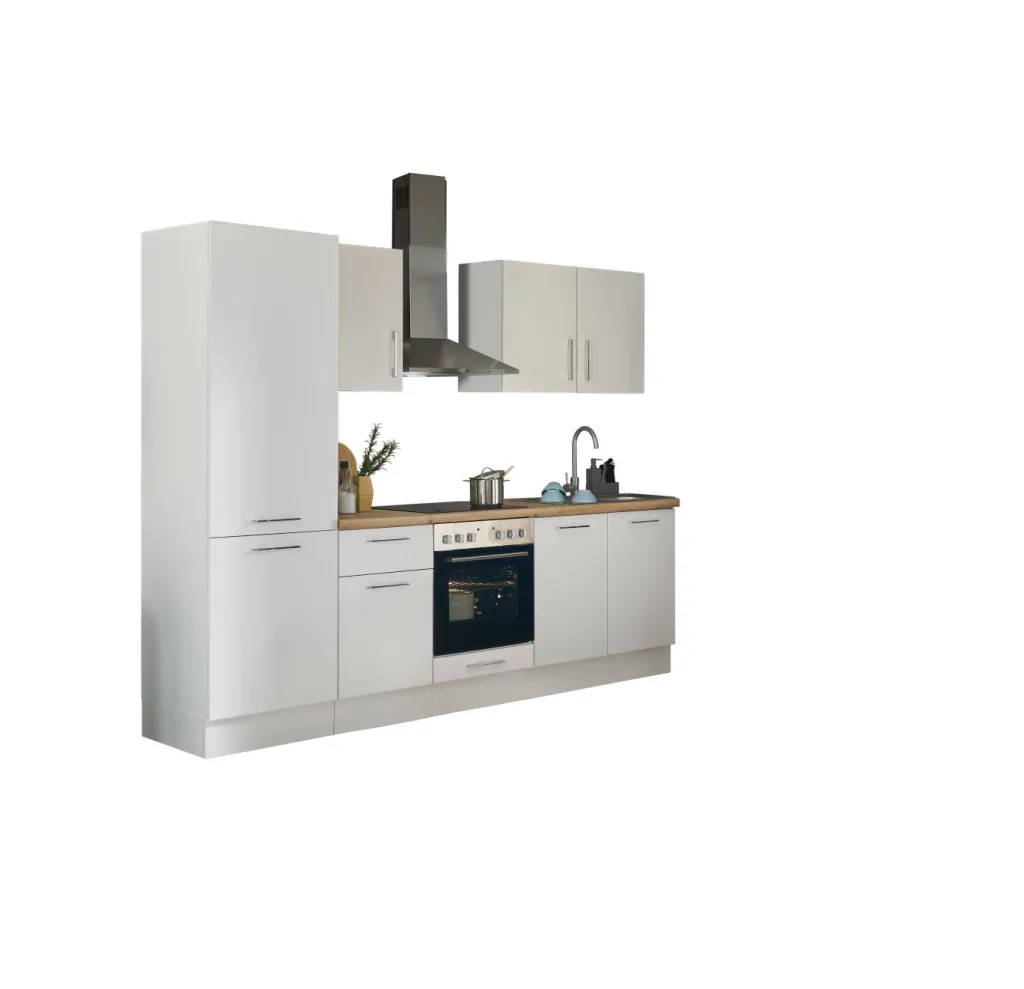 Bega BBK Cuisines Équipées|Afficher Blocs Cuisine<Bloc cuisine avec électroménager CORNWALL (bloc cuisine-réfrigérateur) I